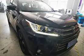 丰田汉兰达改装丹麦丹拿236-南京音乐人生汽车音响改装图片