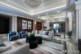 蒋丹作品：700㎡新中式，豪华的私人会所，看过之后不得不服气图片