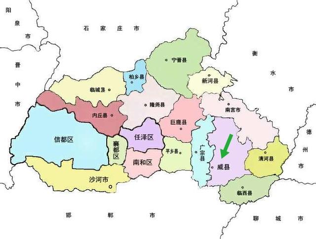 “百千桑梓地，亿万老家人”。河北省---邢台市---威县