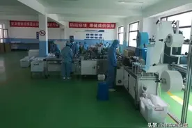 日产12万只！我市首条一次性防护口罩生产线达产图片