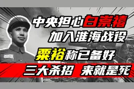 淮海战役历时66天，上级担心白崇禧加入，为何粟裕说他肯定不会来图片