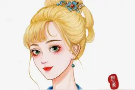 迪士尼公主们不仅换了发型，还穿上了汉服，这份中国风太美了图片