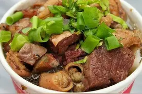 大厨详细分享十五年做牛杂经验和配方，学会就可以开店，价值千元图片