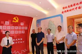 自治区交通运输厅副厅长陆晓明到贵港调研指导路网项目建设图片
