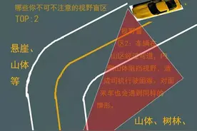 这些知识在驾校咋没学过？常见视野盲区大盘点！图片