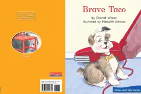 英语有声绘本:《Brave Taco》一只胆小的狗和一只勇敢的狗图片