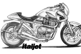 那个极具个性的异形踏板ITALJET Dragster，将于11月20日正式发布图片