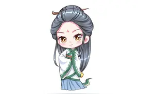 幸运十二生肖卡通古装女版图片