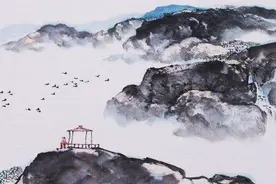 王安石《登飞来峰》意境深远，苏轼向他致敬，写出了一首千古名篇图片