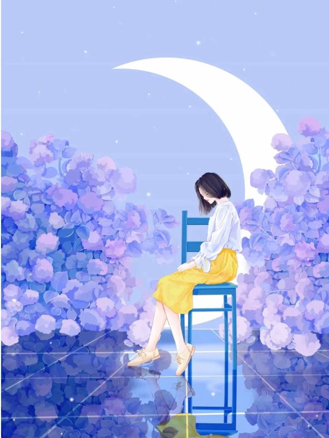 插画分享|童话少女梦 梦幻色彩明亮美好