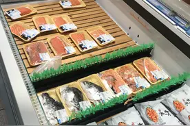 海口部分商超和餐饮店下架三文鱼图片