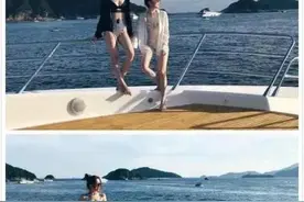 别再说邓紫棋身材不好了，看她的海滩照就知道什么是女神了图片