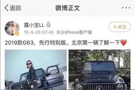 开着奔驰大G进故宫的“露小宝LL”何许人也？图片