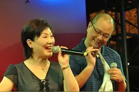 上海滩女滑稽第一人顾竹君，与龚仁龙因戏生爱，离婚后还能同台图片