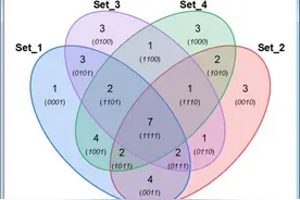 Origin实用插件之韦恩图生成插件（Venn Diagram）图片