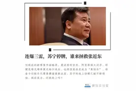 连爆三雷，苏宁停牌，谁来拯救张近东图片