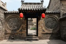 山西顶级豪华的大院，是乔家大院的60倍大，被称为“民间故宫”图片