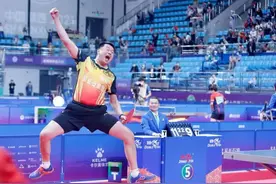 一日三分削倒王楚钦，马龙樊振东被这位40+老将抢尽风头！-国球汇图片