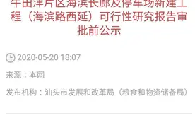海滨路西延将采用双向六车道城市主干路技术标准图片