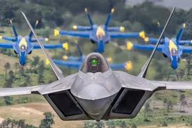 美军F-22数量太少，疲于奔命，苦不堪言！为什么不重启生产线？图片