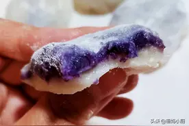 紫薯糯米糍这做法，简单易上手，软糯香甜，儿子太喜欢了图片