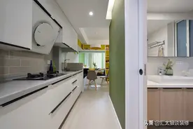 套内52㎡小户，装修完工变实用小两居，朋友都夸清爽漂亮，得瑟下图片