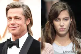 布拉德·皮特和27岁厚唇嫩模赴结婚地度假，女方还是单亲妈妈图片