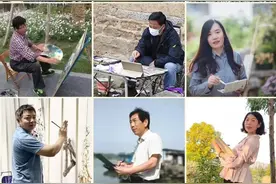 邳州美协"迎国庆·庆丰收"写生作品展图片