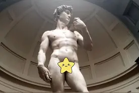 古代雕塑的丁丁真的都（像大卫）那么小吗？图片