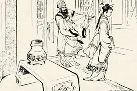 老丈人骑马去菜地，两个连襟放个屁，小女婿射箭封侯图片