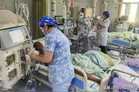 触目惊心！男子突遇意外右上臂离断图片