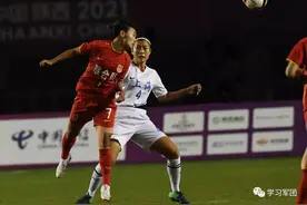 全运会女足决赛，奥运联合队以1比0战胜上海队图片
