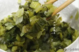 腌半天就能吃的酸菜，简单省事，酸爽过瘾，2分钟学会图片