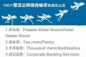 100个常见英文公共场合标识，太实用了图片