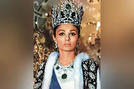 伊朗末代王后：21岁坐拥60克拉粉钻王冠，晚年丧夫丧子卖珠宝为生图片