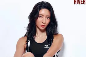 颜值爆表动感十足，韩国田径女神金智恩酷似李英爱，可惜奥运赛场是她永远触不到的天花板图片