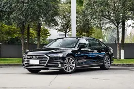 跟宝马7系、奔驰S级相比，奥迪A8的性价比最高，84万起图片