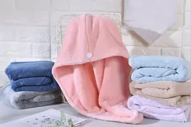 新品测评｜吸水强、不掉毛、A级材质的毛巾、浴巾、干发帽图片