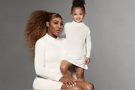 小威母女合拍时尚写真，3岁混血女儿蹿红，发一个帖子赚1万美元图片