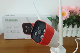 360智能摄像机红色警戒高配版无惧风雨，户外看车省心放心图片
