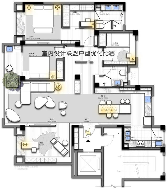 一个户型，两百个设计师，几百个方案，业主：真是太难选了