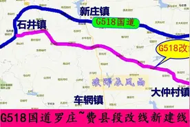罗庄～费县G518国道改线，暨西南片区路网完善图片