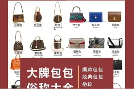 干货丨这些品牌包包的俗称，你知道几个呢？图片