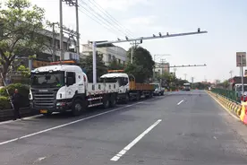 海翔大道将设四套治超执法系统图片