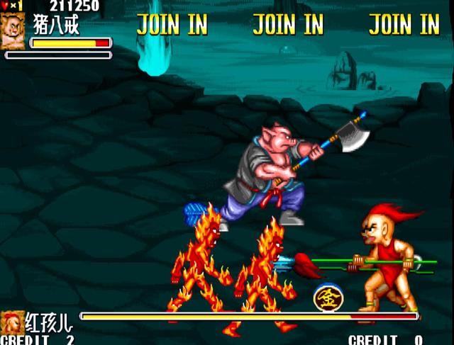 街机游戏《西游记》各个BOSS最忌惮的法宝，将伤害发挥到极致