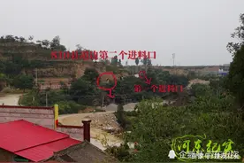 山西万荣：汉薛镇生蕃村一家碎石厂，白天静悄悄，深夜忙生产图片