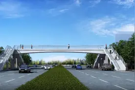 太原市7座人行天桥设计方案亮相！看看在你家附近吗？图片