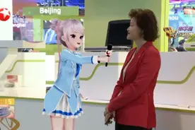 SMG推出二次元虚拟新闻主播，“申䒕雅”首秀进博会图片