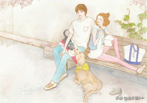 插画欣赏：我所向往的爱情…