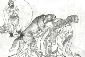 东周列国志：刺杀赵盾未成，晋灵公又训练獒犬，以寻机咬死赵盾图片